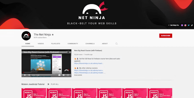 The Best YouTube Channels to Learn Web Development in 2024